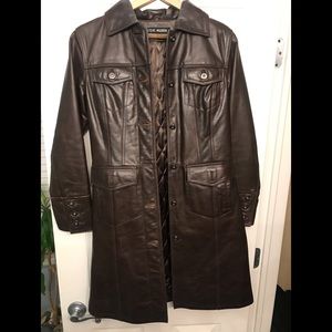 Vintage Steve Madden leather coat